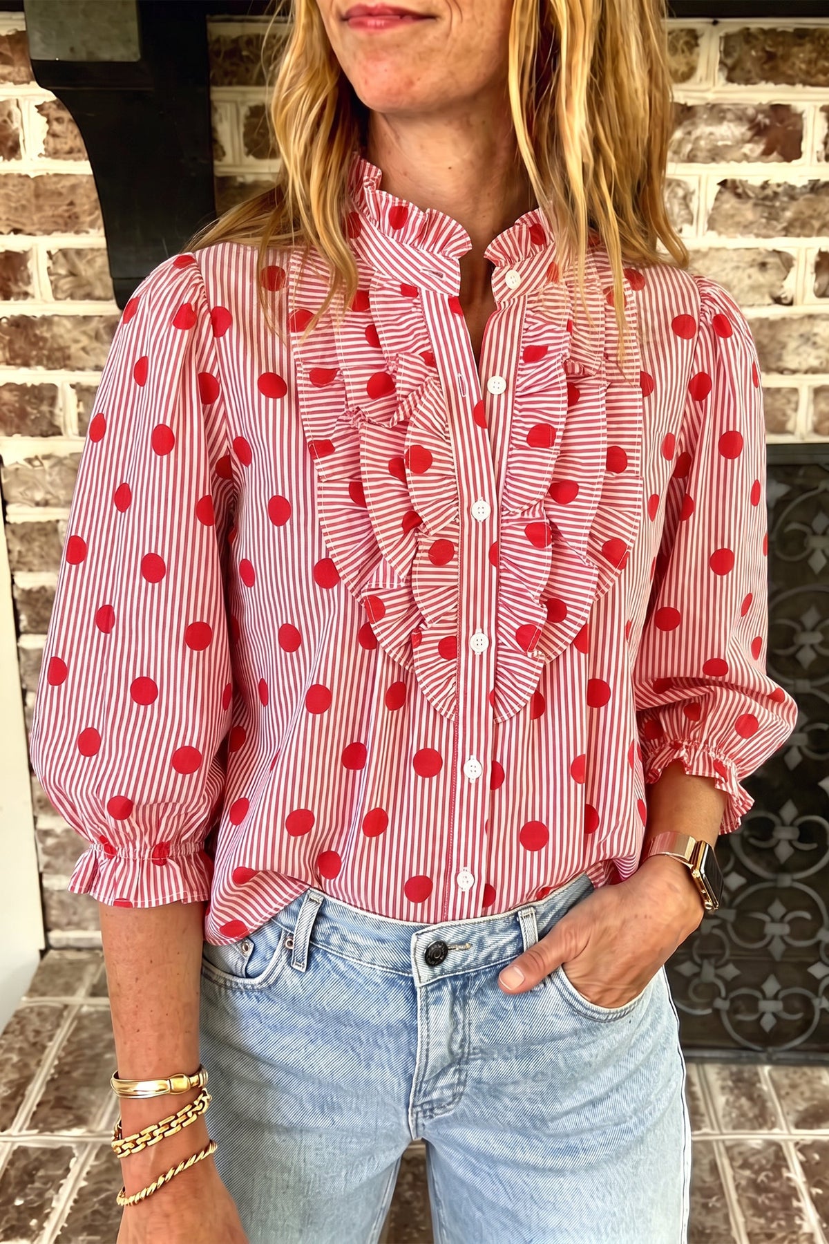 BLUSA DE MANGA LARGA